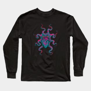 Psychedelic Octopus Long Sleeve T-Shirt